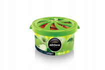 Освежитель воздуха для автомобиля AROMA Organic Green Apple / 5907718921014 / 25-2051