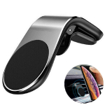 Phone holder with magnet MXCH-13 / silver / 5900495918802 / 07-040 :: Car phone holder