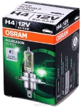 OSRAM H4 halogēna spuldze  ALL SEASON P43t 4050300435978