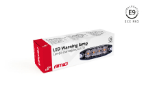 LED lampas stroboskops / zibspuldze / 4x3W LED / R65 R10 / 12/24V / IP67 / 5903293022986 / 25-317
