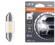 OSRAM LED С5W Spuldze 31mm SV8.5-8 auksti balta CW / 4 gadi garantija / LEDriving 4062172150637