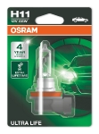 OSRAM H11 halogēna spuldze (x1) ULTRA LIFE / 55W / 12V / 1350Lm /  4052899436473 / 21-213