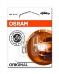 OSRAM Габаритные галогенные лампы  W2x4.6d 1.2W ORIGINAL (x2) 4050300925769 :: OSRAM halogēna WY5W