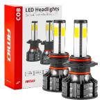 Комплект светодиодных лампочек  HB3 / 6500K / 38W / 3800Lm / LED Headlight HB3 COB 4Side Series / 5903293028469 / 25-041 :: HB3 (9005)