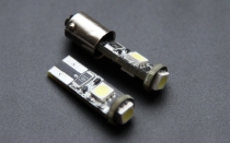 LED Диодные габариты BA9S / R5W Can Bus (без ошибок) - 12V / SAMSUNG LED 5050 Повышенной яркости :: LED "CanBus - error free" marker lights