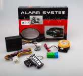 Motociklu signalizācija / Elektroniskās drošības sistēma ar tālvadības pulti / Alarm System VS - 777 / 2000509533182 / 25-252