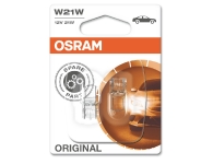 OSRAM Gabaritu halogēnās spuldzes W21W 21W ORIGINAL (x2) 4052899324565