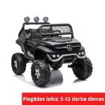Товар по предзаказу / Одноместный детский электромобиль / электромашина / Mercedes Unimog S 4х4 / черный / 09-7505
