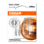 OSRAM Halogen marker lamps W21/5W ORIGINAL, 21/5W, 12V, 440/35Lm, W3x16q, 4062172396387 / 21-2976