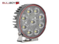 LED Darba lukturis / auto papildlukturis / BullBoy / RD / 12-36V / 5700K / 9 x 6W OSRAM LED diodes / IP67 / 6438255002656 / 04-2230 :: LED apaļās darba gaismas