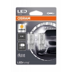 OSRAM LED W21W Spuldze 12V / 1W amber (-80% Energy) x2gb / 4 gadi garantija 4052899359437 :: OSRAM LED W16W / W21W