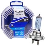 NEOLUX H7 halogēna spuldzes (2gab.) BLUE LIGHT 4008321765833 :: NEOLUX HALOGĒNA SPULDZES