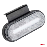 Marķiera kontūru LED gaisma / AMiO / OM-01-W / ovāls / balts / 5903293023754 / 25-484 :: LED gaismas gabarīti