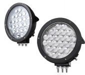 SUPER AKCIJA!!! LED Darba lukturi darba gaismas LED - 120W - 24 diodes "VISIONAL" 9-32V (12v/24v) :: Led apaļās darba gaismas auto