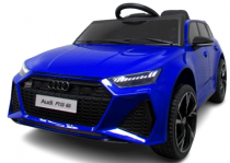Children's electric car / electrocar AUDI RS6 GT / blue / 09-775