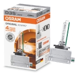 OSRAM D3S ksenona spuldze ORIGINAL XENARC / 35W / 42V  / 4300K / 3200Lm / Garantija: 4 gadi / 4052899199569 / 21-116 :: D3S