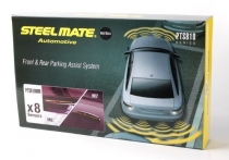 "SteelMate" Professional parkošanās sistēma uz 8 sensoriem ar displeju PTS810 M7/M8 / 25-460 :: STEELMATE - Labākās parkošanas sistēmas visā pasaulē