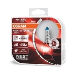 OSRAM H1 halogēna spuldzes (2gab.) NIGHT BREAKER LASER / Spilgtums +150% / Stara garums +150m / 4062172114899 :: OSRAM NIGHT BREAKER LASER
