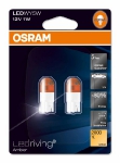 OSRAM LED W5W Spuldze 1W Amber (-80% Energy, 2000K) x2 4008321875600 :: LED Diodes salona apgaimojumam