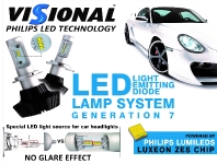 LED gaismas komplekts H1 PHILIPS LUXEON / 12V / 24V / 25-616 :: LED gaismas komplekti - BI-LED komplekti