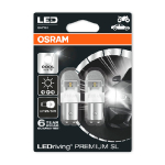 OSRAM LED spuldzes P21/5W, 2W, 12V, 6000K, LEDriving Premium SL sērija / 4052899367975 / 21-0638