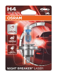 OSRAM H4 галогенная лампа NIGHT BREAKER LASER / 60/55W / 3900K / 1650/1000 Lm / яркость +150% / 4062172114431 :: H4