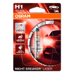 OSRAM Halogēna spuldze H1, 55W, 12V, 3400K, NIGHT BREAKER LASER sērija / 4062172114936 / 21-288