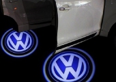 LED лазерная подсветка логотипа Volkswagen