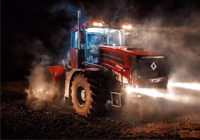 Lightning for  forest machinery and tractors