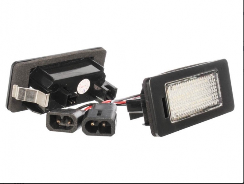 LED numura zīmes apgaismojums EP06 / 2 x 2,4W / 6000K / 12V / 5901958630279 / 25-0102