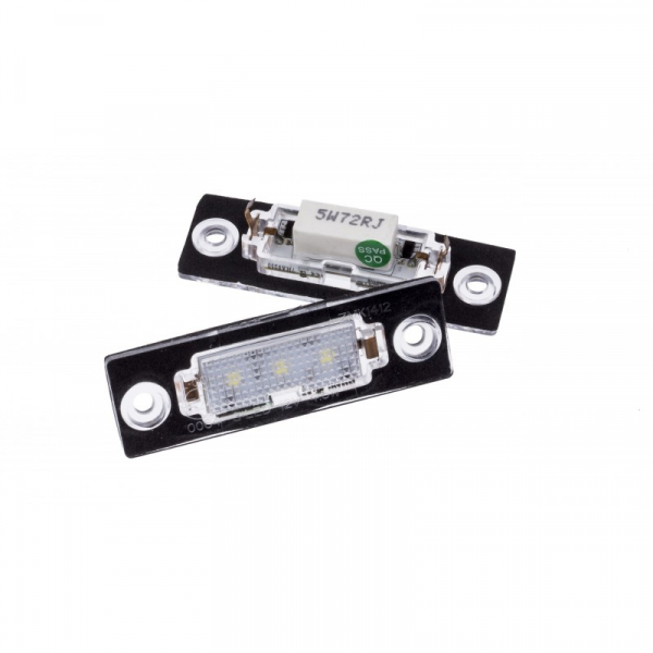 LED numura apgaismojums EP23 / 2x 1,8W / 6000K / 12V / 5901958630446 / 25-2146